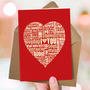 Romantic Card ‘Love Heart’, thumbnail 1 of 4