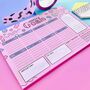 Pink Weekly Desk Planner, thumbnail 6 of 7