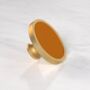 Brown Shade Cupboard Drawer Door Cabinet Knobs Handles, thumbnail 5 of 12