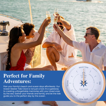 Tabic Planeteco Ocean Master, Tide Clock For Ocean, Sea And Coastal Activities, 7 of 12