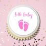 Personalised Baby Shower Edible Drink Toppers, thumbnail 3 of 4