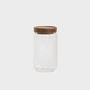 Refillable Wooden Lid Storage Jar 500ml, thumbnail 1 of 2