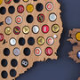 Personalised Ireland Beer Cap Collector Map, thumbnail 4 of 6