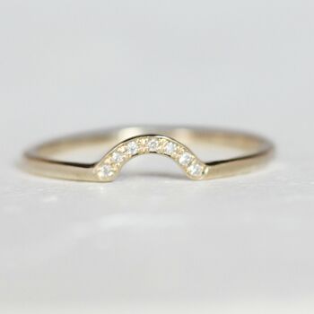 Diamond Stacking Engagement Ring Set, 6 of 10