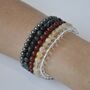 Gemstone Crystal 6mm Bracelets Gift For Her, thumbnail 2 of 12