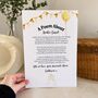 Personalised Poem Print Birthday Gift For Aunt, thumbnail 2 of 6