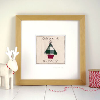 Personalised Christmas Tree Card For Him Or Her, 4 of 12