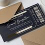 Personalised Hotel Reservation Voucher Gold Foil, thumbnail 3 of 9