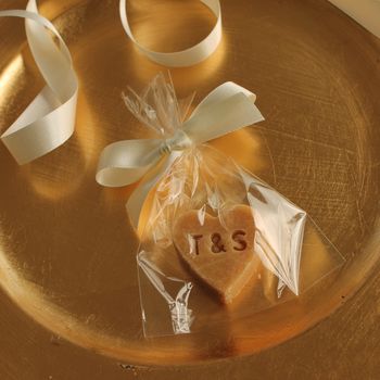 Personalised Scottish Tablet Heart Wedding Favour, 2 of 6