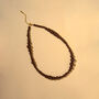 Chocolate Bubble Bead Necklace, thumbnail 3 of 5