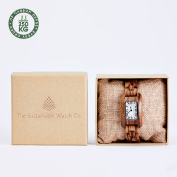 The Maple: Handmade Wooden Vegan Watch For Women, 2 of 8