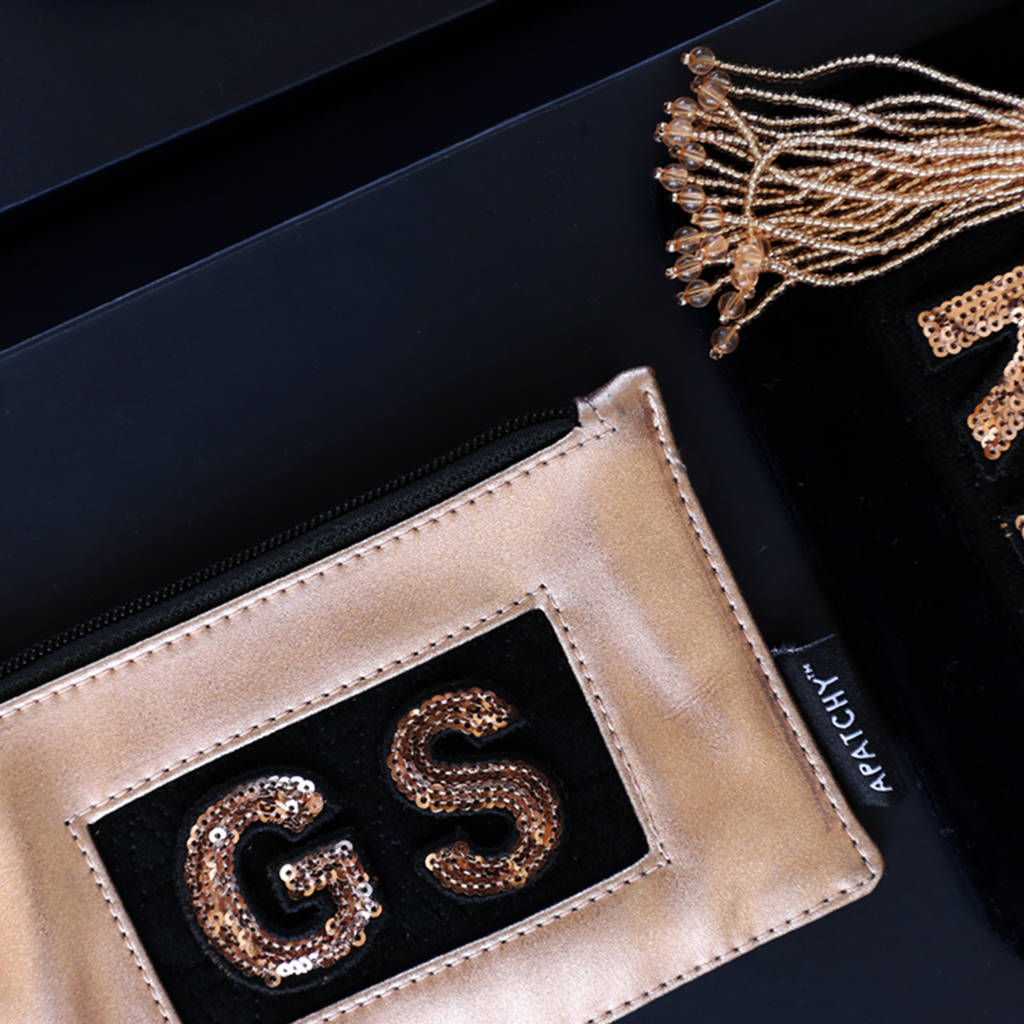 personalised gold purse by apatchy | notonthehighstreet.com