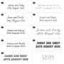 Personalised Recycled Leather Jumbo Wedding Photo Album, thumbnail 3 of 8