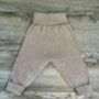 Heritage Organic Knitted Baby Joggers, thumbnail 1 of 2