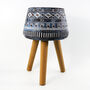 Large Blue Composite Planter With Stand, thumbnail 4 of 9