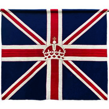 Union Jack Coronation Throw And Wall Hanging In Wool, 2 of 3