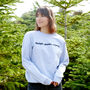 Sleigh, Panic, Repeat Women's Christmas Jumper, thumbnail 3 of 6
