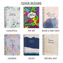 Personalised Undated Daily Planner | Choice Of Covers, thumbnail 9 of 11
