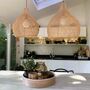 Pear Drop Rattan Lampshade, thumbnail 6 of 6