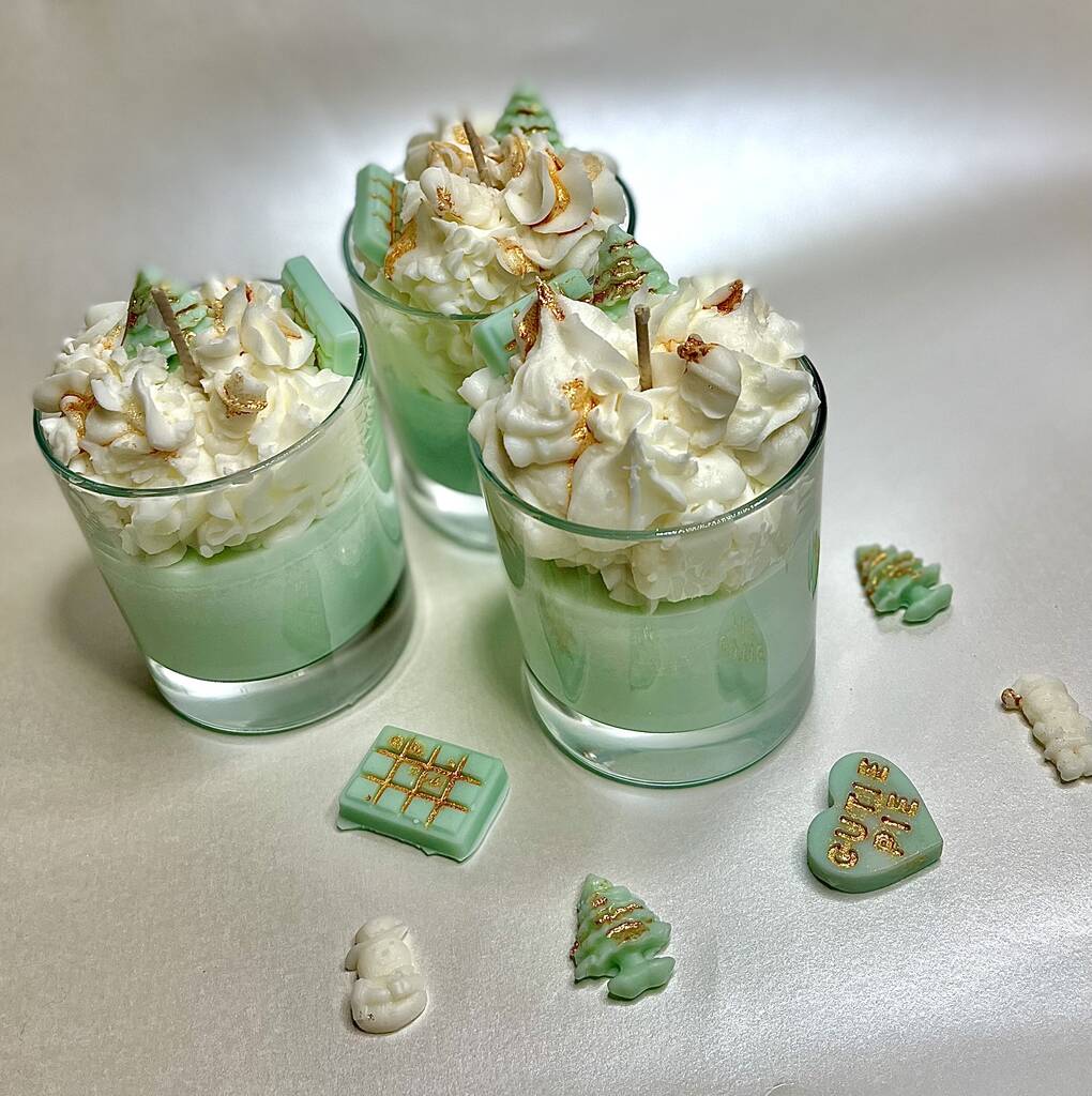 Handmade Piped Dessert Style Build Your Own Candle By Buddha & Bubbles