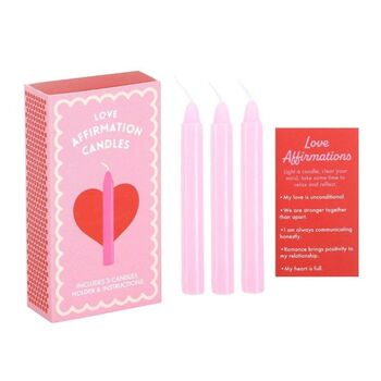 Love Affirmation Candles In A Box, 4 of 4