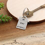Personalised Housewarming Gift Couples New Home Keyring, thumbnail 10 of 10