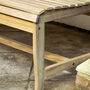 Cotswold Acacia Garden Bench, thumbnail 5 of 6