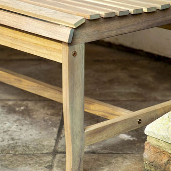 Cotswold Acacia Garden Bench, 5 of 6