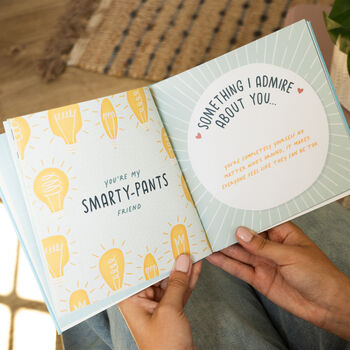 Personalised 'I Made A Book About You' Friendship Book, 5 of 12