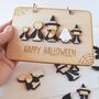 Personalised Halloween Family Sign, thumbnail 5 of 6