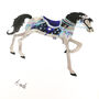 Aoide The Carousel Horse Art Print, thumbnail 2 of 9