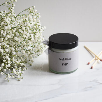 Personalised Best Mum Ever Scented Candle, 4 of 4