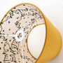 Lampshade With Bee Lining, thumbnail 6 of 12