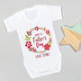 Personalised First Father's Day Floral Babygrow, thumbnail 7 of 11