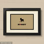 Personalised French Bulldog Print For One Or Two Dogs, thumbnail 5 of 12