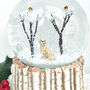Christmas Snow Globe With Dog, thumbnail 3 of 3