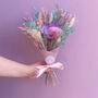 Colourful Pastel Dried Flower Bunch, thumbnail 6 of 6