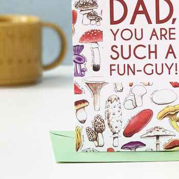 Funny Fun Guy Father's Day Card By Alexia Claire