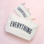 'Essentials' Oversized Canvas Pouch, thumbnail 4 of 4