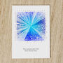 Personalised Favourite Song Abstract Art Music Card, thumbnail 9 of 9