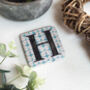 Vintage Style Initial Letter Coaster, thumbnail 3 of 8