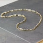 Paperclip Link Chain Necklace, thumbnail 3 of 8