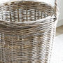 Extra Large Round Rattan Basket, thumbnail 2 of 4