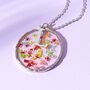 Personalised Pressed Meadow Flower Necklace, thumbnail 2 of 8