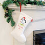 Personalised Puffin Christmas Stocking, thumbnail 1 of 7