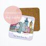 Personalised Prague Skyline Coaster, thumbnail 1 of 3