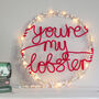 You're My Lobster Light Hoop, thumbnail 2 of 2