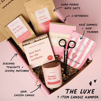 Good Luck Gift Funny Soy Wax Candle Manifest That Shit, 4 of 4