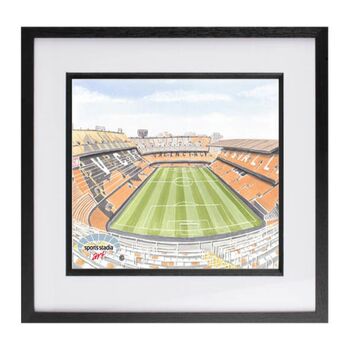 Valencia Cf Mestalla Stadium Two Fine Art Print, 3 of 3