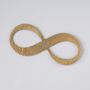 8th Anniversary Gift Bronze Infinity Sculpture, thumbnail 11 of 12